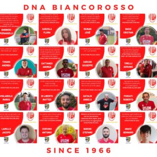 Il tuo DNA che colore ha? Il nostro è BIANCO ROSSO.⚪🔴

#usomcalcio1966
